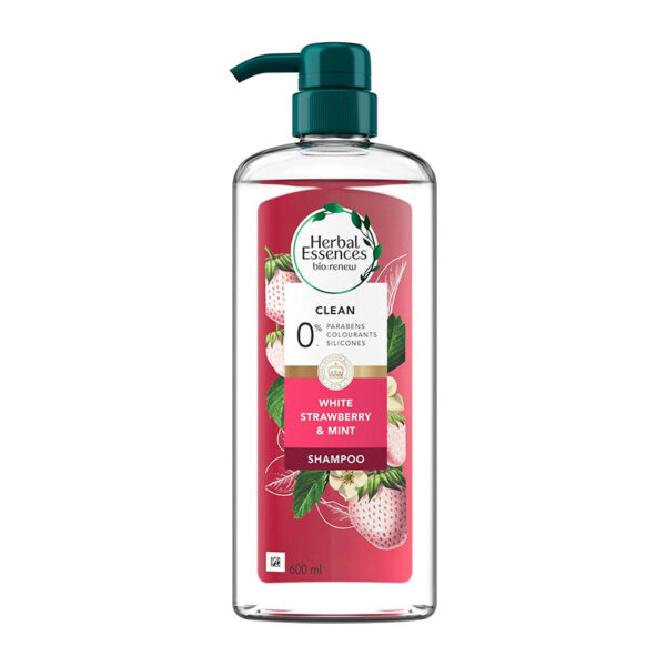 Herbal Essences bio:renew White Strawberry & Mint Shampoo – 600ml