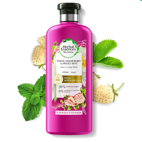 Herbal Essences bio:renew White Strawberry & Sweet Mint conditioner – 400ml