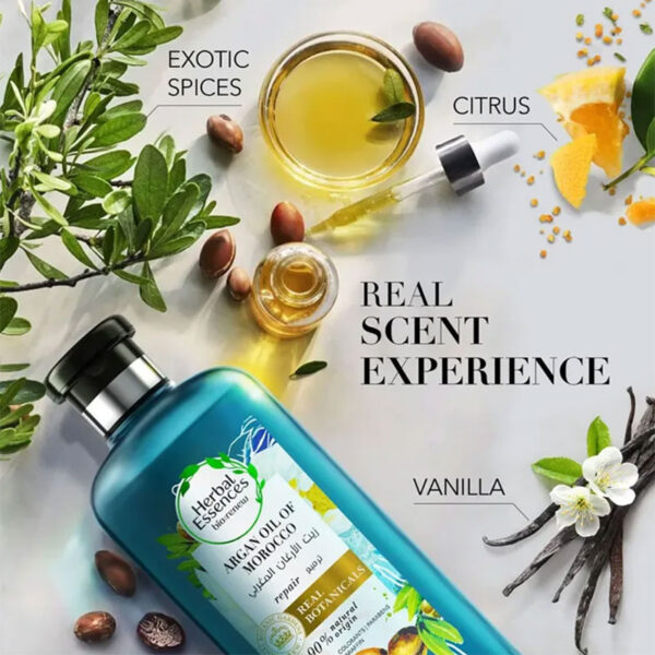 Herbal Essences Bio:Renew Argan Oil Of Morocco Repair Shampoo – 400ml - Image 2
