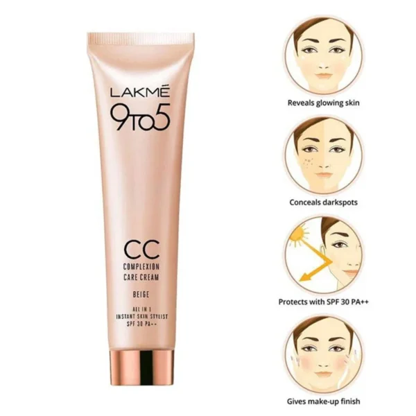 Lakme 9 to 5 Complexion Care Cream – Beige - Image 3