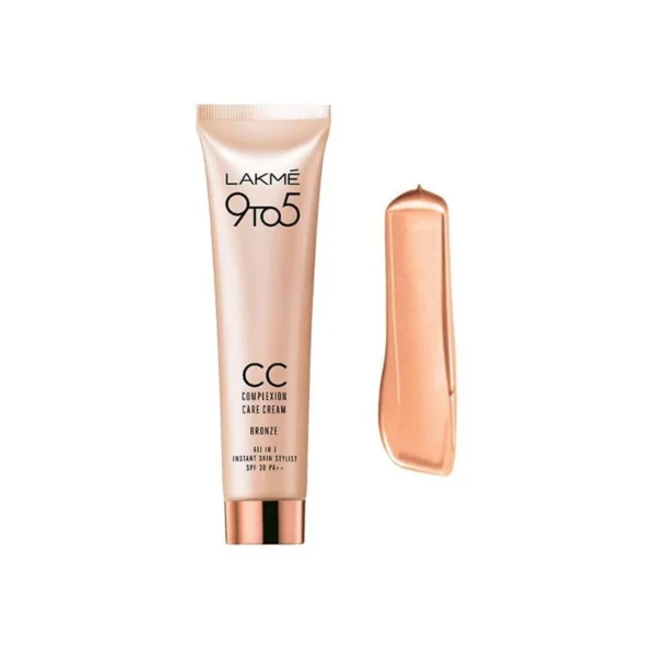 Lakme 9 to 5 Complexion Care Cream – Bronze (30ml) - Image 3