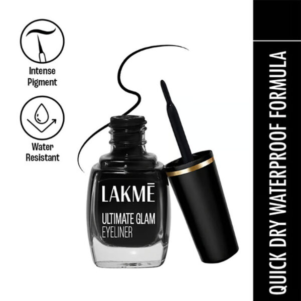 Lakme Ultimate Glam Eyeliner 9ml - Image 2