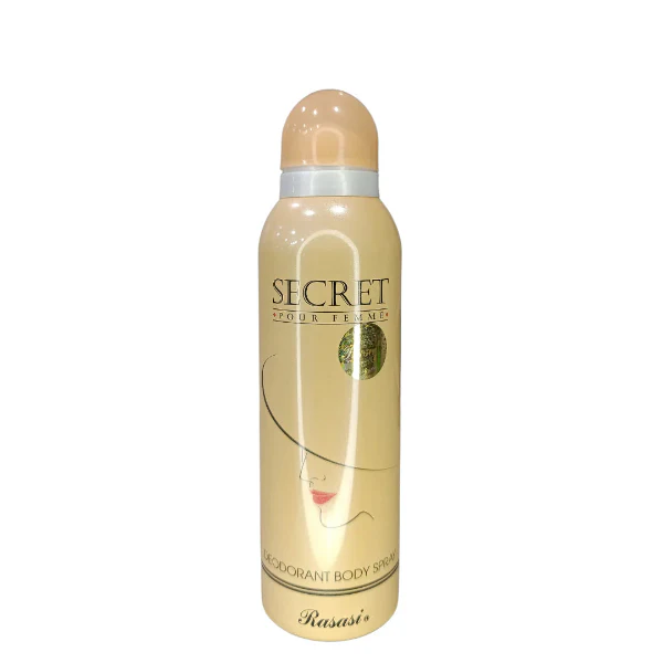 Rasasi Secret Deodorant Body Spray For Women 200ml