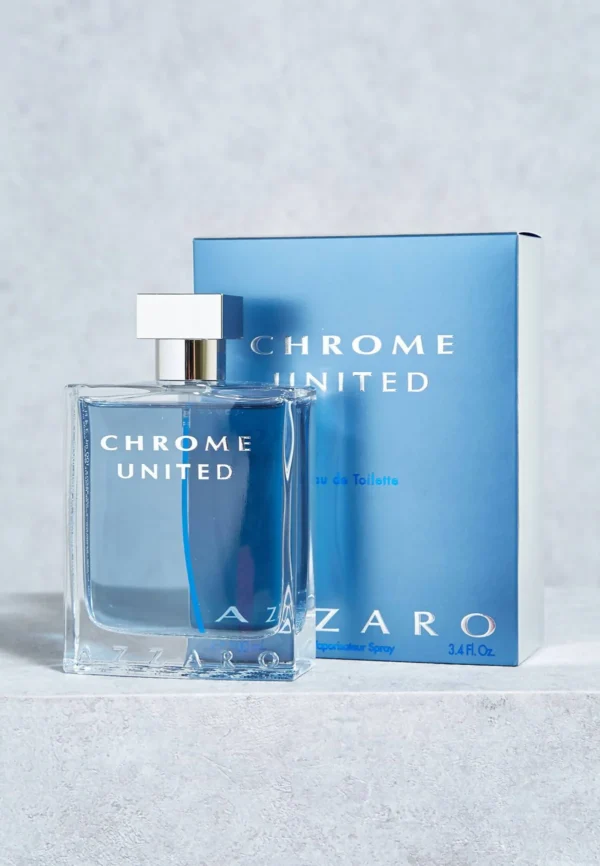 AZZARO CHROME UNITED EDT 100ML FOR MEN - Image 2