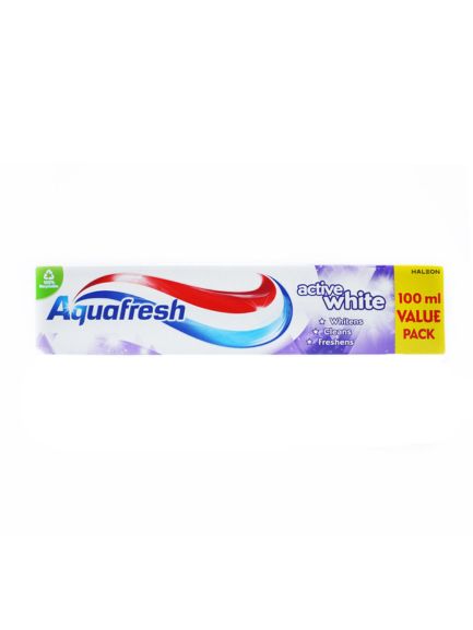Aquafresh Active White Toothpaste 100ml - Image 2